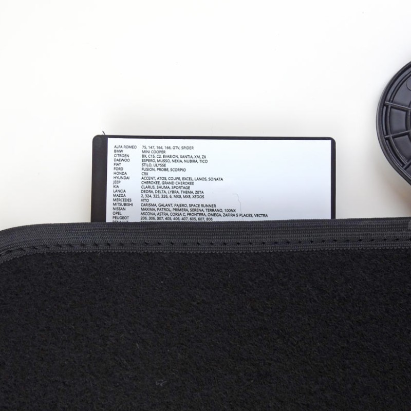 ΠΑΤΑΚΙΑ ΜΟΚΕΤΑ UNIVERSAL II ΜΑΥΡΑ  AMIO -4 ΤΕΜ.