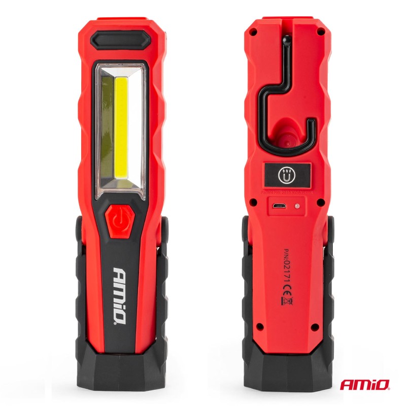 ΦΑΚΟΣ WT02 12/24/230V/MICRO USB COB LED 150/300lm 3W ΜΕ ΜΑΓΝΗΤΙΚΗ ΒΑΣΗ+ΓΑΝΤΖΟΣ