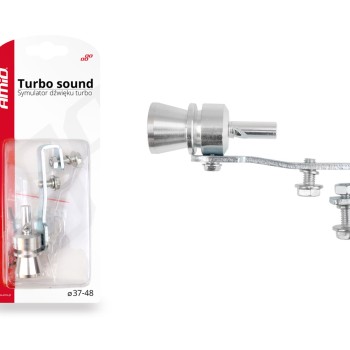 ΣΦΥΡΙΧΤΡΑ ΕΞΑΤΜΙΣΗΣ ΓΙΑ ΗΧΟ TURBO 37>48mm AMIO - 1 ΤΕΜ.