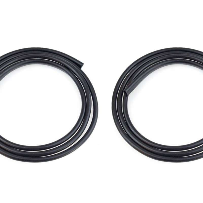 ΤΡΙΜ ΠΟΡΤΑΣ ΠΡΟΣΤΑΤΕΥΤΙΚΟ ΤΥΠΟΥ U 2x65cm ΜΑΥΡΟ AMiO - 2 ΤΕΜ.