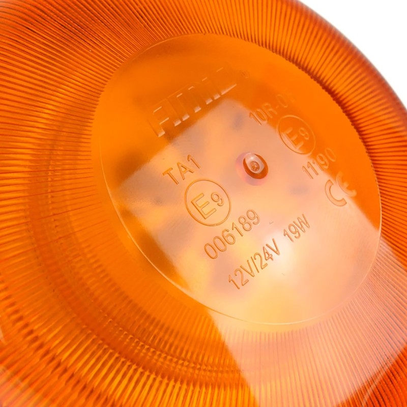 ΦΑΡΟΣ W03SB 12V/24V 36LED ΒΙΔΩΤΟΣ (ΜΟΝΗ ΒΙΔΑ) ΠΟΡΤΟΚΑΛΙ IP56 AMiO - 1 ΤΕΜ.