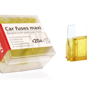 ΑΣΦΑΛΕΙΕΣ MAXI 20A ΣΕ ΚΟΥΤΙ ΑΜΙΟ - 10 ΤΕΜ.