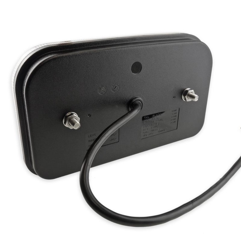 ΦΑΝΑΡΙ ΠΙΣΙΝΟ ΑΡΙΣΤΕΡΟ RCL-03-L 10-30V LED 240x140x37mm ΜΕ ΚΑΛΩΔΙΟ 1ΤΕΜ