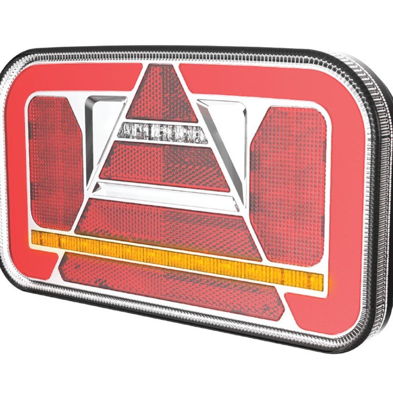 ΦΑΝΑΡΙ ΠΙΣΙΝΟ ΔΕΞΙ RCL-03-R 10-30V LED 240x140x37mm ΜΕ ΚΑΛΩΔΙΟ 1ΤΕΜ