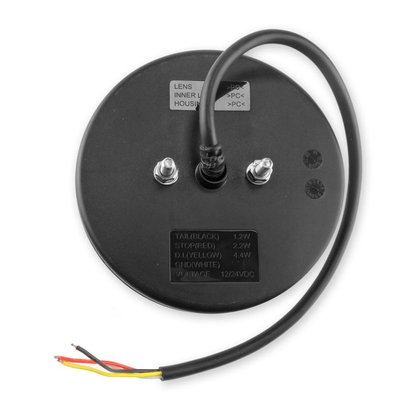 ΦΑΝΑΡΙ ΠΙΣΙΝΟ RCL-06-LR 10-30V LED ΣΤΡΟΓΓΥΛΟ Φ140x38mm ΜΕ ΚΑΛΩΔΙΟ 1ΤΕΜ