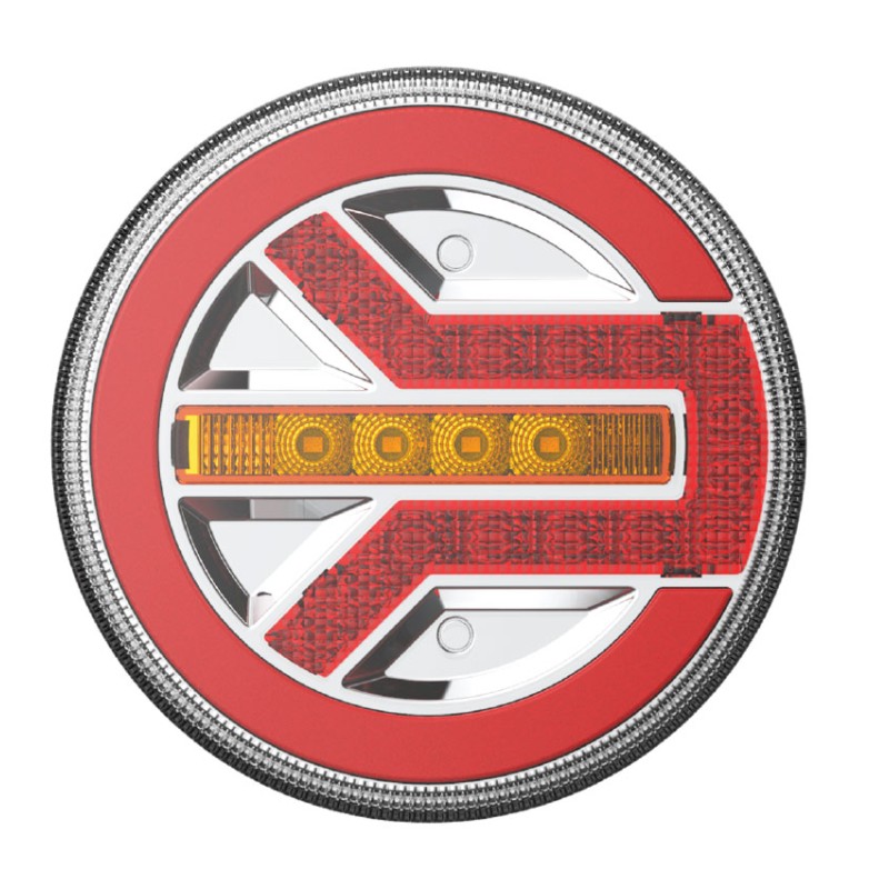 ΦΑΝΑΡΙ ΠΙΣΙΝΟ RCL-06-LR 10-30V LED ΣΤΡΟΓΓΥΛΟ Φ140x38mm ΜΕ ΚΑΛΩΔΙΟ 1ΤΕΜ