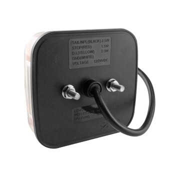 ΦΑΝΑΡΙ ΠΙΣΙΝΟ RCL-08-LR 10-30V LED 108x102x38mm ΜΕ ΚΑΛΩΔΙΟ 1ΤΕΜ