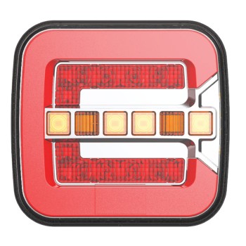 ΦΑΝΑΡΙ ΠΙΣΙΝΟ RCL-08-LR 10-30V LED 108x102x38mm ΜΕ ΚΑΛΩΔΙΟ 1ΤΕΜ