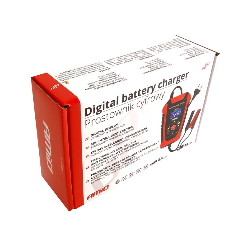 ΦΟΡΤΙΣΤΗΣ ΜΠΑΤΑΡΙΑΣ ΨΗΦΙΑΚΟΣ 12/24V 6/3A