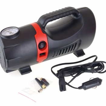 ΚΟΜΠΡΕΣΕΡ ΑΕΡΑ ΕΛΑΣΤΙΚΩΝ 230/12V 150psi 10bar ΜΕ ΦΙΣ ΑΝΑΠΤΗΡΑ & LED ΦΑΚΟ & ΚΑΛΩΔΙΟ