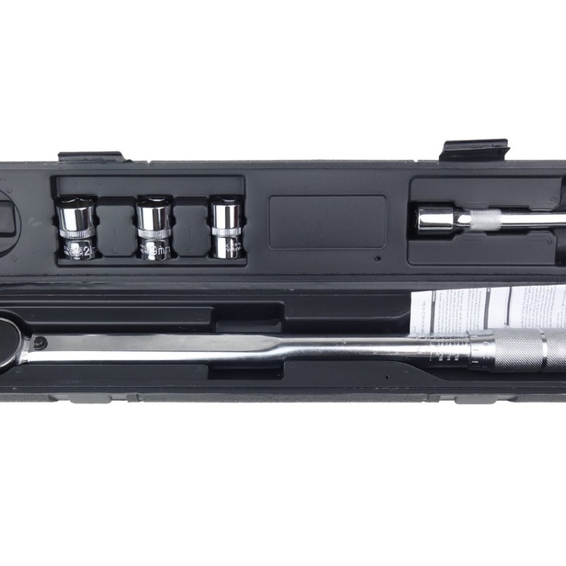 ΜΠΟΥΛΟΝΟΚΛΕΙΔΟ-ΔΥΝΑΜΟΜΕΤΡΟ ΣΕ ΠΛΑΣΤΙΚΗ ΚΑΣΕΤΙΝΑ (40-210 Nm) (17-19-21mm)