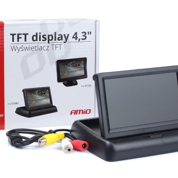 ΟΘΟΝΗ TFT LCD ΑΝΑΔΙΠΛΟΥΜΕΝΗ ΑΥΤΟΚΙΝΗΤΟΥ 4,3" - 12V