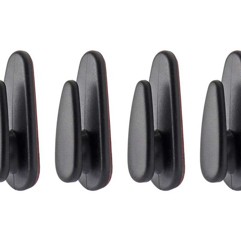 ΠΛΑΣΤΙΚΕΣ ΚΡΕΜΑΣΤΡΕΣ ΑΥΤΟΚΟΛΛΗΤΕΣ 18x13x43mm 4ΤΕΜ