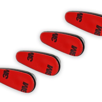 ΠΛΑΣΤΙΚΕΣ ΚΡΕΜΑΣΤΡΕΣ ΑΥΤΟΚΟΛΛΗΤΕΣ 18x13x43mm 4ΤΕΜ