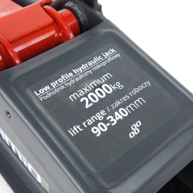 ΓΡΥΛΟΣ ΥΔΡΑΥΛΙΚΟΣ ΜΕ ΡΟΔΕΣ 2.000KG (ΥΨΟΣ 90-340mm) AMIO -1 ΤΕΜ.