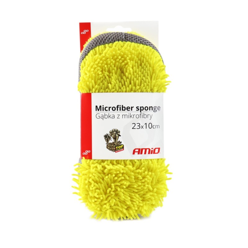 ΣΦΟΥΓΓΑΡΙ ΠΛΥΣΙΜΑΤΟΣ ΜΙΚΡΟΦΙΜΠΡΑ 23x10,5x5mm  AMIO - 1 ΤΕΜ.