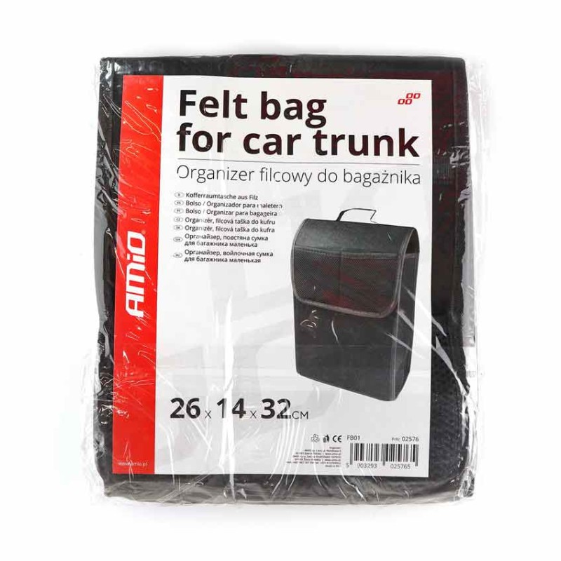 ΤΣΑΝΤΑ ORGANIZER ΠΟΡΤ ΜΠΑΓΚΑΖ ΜΑΥΡΗ 26x14x32cm