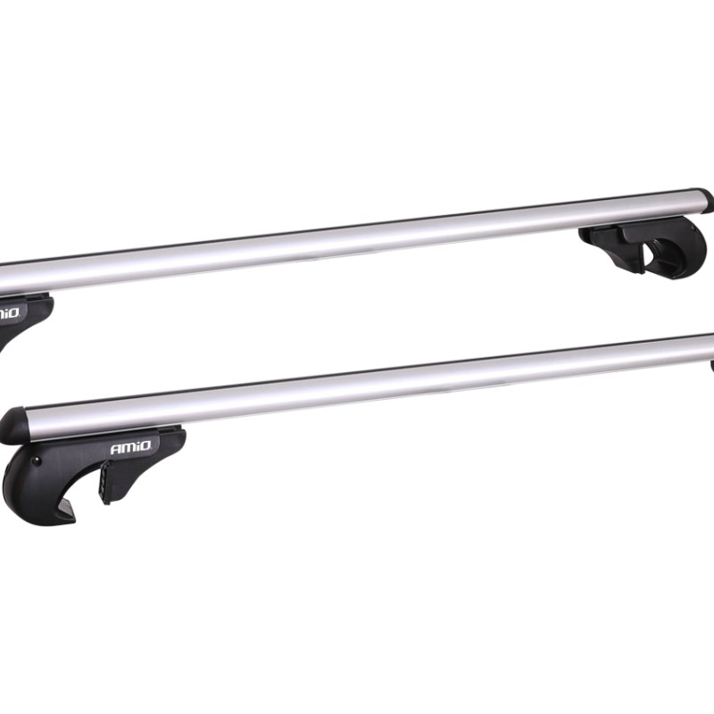 ΜΠΑΡΕΣ ΟΡΟΦΗΣ ΑΛΟΥΜΙΝΙΟΥ 135 cm ΜΕ ΚΛΕΙΔΙ  (STANDARD RAILING )  AMIO - 2 ΤΕΜ.