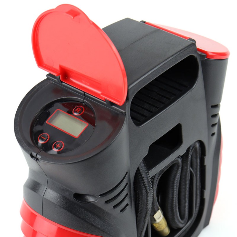 ΚΟΜΠΡΕΣΕΡ ΑΕΡΑ 12V 10bar/150psi ΜΕ 3 ΑΝΤΑΠΤΟΡΕΣ ΚΑΙ ΨΗΦΙΑΚΗ ΕΝΔΕΙΞΗ ACOMP-16 AMIO