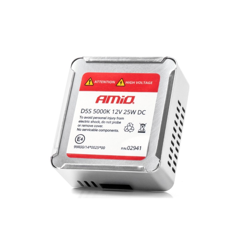 D5S 12V 5.000k 25W ΑΝΤΑΛΛΑΚΤΙΚΗ ΛΑΜΠΑ BASIC AMIO - 1 Τεμ.