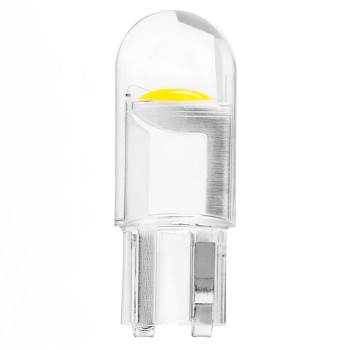 T10 W5W 12V COB LED ΛΕΥΚΟ ΧΡΩΜΑ CLEAR WHITE 100ΤΕΜ. AMIO