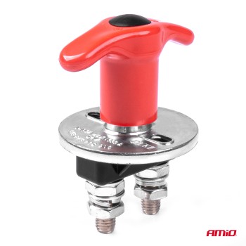 ΚΕΝΤΡΙΚΟΣ ΔΙΑΚΟΠΤΗΣ ΜΠΑΤΑΡΙΑΣ ΓΕΝΙΚΟΥ ΡΕΥΑΜΤΟΣ 12/24V 200A (KILLER SWITCH) ΑΜΙΟ - 1 ΤΕΜ.