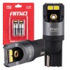 ΛΑΜΠΑΚΙΑ T10 W5W 12/24V 6.000K 4xSMD LED CAN-BUS ΛΕΥΚΟ 2016 PRO SERIES AMIO - 2 Τεμ.