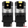 ΛΑΜΠΕΣ P27W 12/24V 6.000K 4SMD LED CAN-BUS ΛΕΥΚΑ PRO SERIES AMIO - 2 ΤΕΜ.