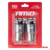 ΛΑΜΠΑΚΙΑ P21/5W BAY15d 12/24V 6.000K 2xSMD LED FULL CAN-BUS ΚΟΚΚΙΝΟ PRO SERIES AMIO - 2 Τεμ.