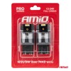 ΛΑΜΠΑΚΙΑ W21/5W 7443 12/24V 6.000K 2xSMD LED FULL CAN-BUS ΛΕΥΚΟ PRO SERIES  AMIO - 2 Τεμ.