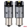 ΛΑΜΠΕΣ P21W BA15S 12/24V 6.000K 2xSMD LED FULL CAN-BUS (ΜΕ ΑΝΕΜΙΣΤΗΡΑΚΙ) ΛΕΥΚΟ PRO SERIES AMIO - 2 ΤΕΜ.