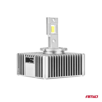ΛΑΜΠΕΣ D5S 12V 6.000K 6800lm 70W CAN-BUS LED D-BASIC SERIES AMIO - 2 Τεμ.