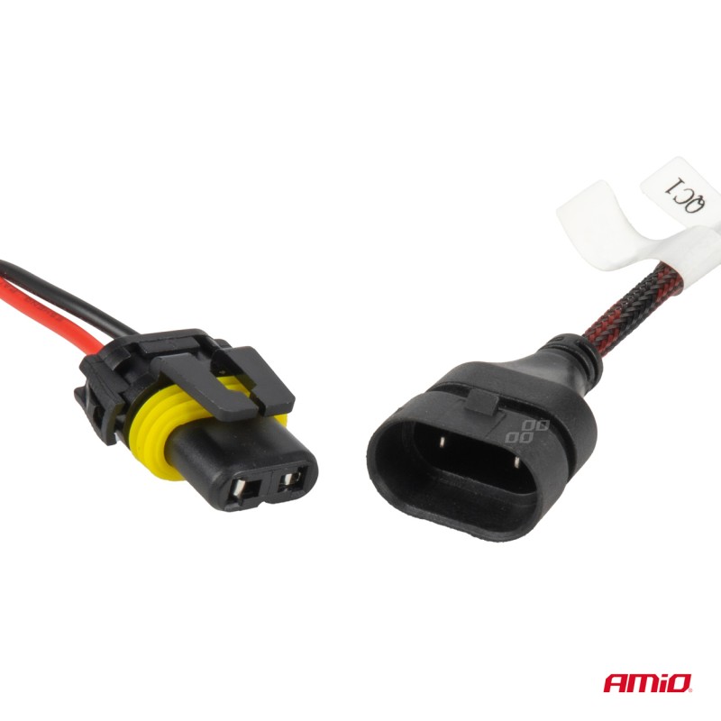 ΛΑΜΠΕΣ LED D3S/D5R/D8S 12/24V 6000K 9.000lm 50W X ALL IN ONE SERIES CAN-BUS (ΜΕ ΑΝΕΜΙΣΤΗΡΑΚΙ) AMIO - 2 ΤΕΜ.