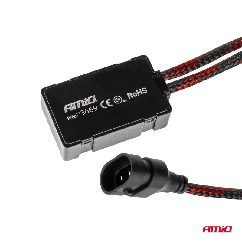 ΛΑΜΠΕΣ LED D3S/D5R/D8S 12/24V 6000K 9.000lm 50W X ALL IN ONE SERIES CAN-BUS (ΜΕ ΑΝΕΜΙΣΤΗΡΑΚΙ) AMIO - 2 ΤΕΜ.