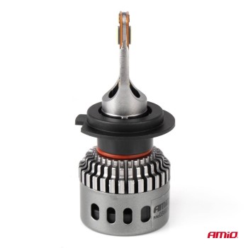 ΛΑΜΠΕΣ H7 9>16V 6.000K 5.400lm 60W K3 SERIES LED CAN-BUS(ΜΕ ΨΥΚΤΡΑ) AMIO - 2 Τεμ.