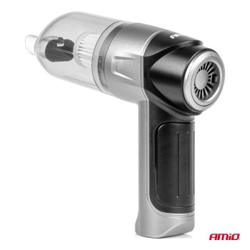 ΗΛΕΚΤΡΙΚΟ ΣΚΟΥΠΑΚΙ ΧΕΙΡΟΣ ΑΣΥΡΜΑΤΟ 40W ΜΕ 6 ΕΞΑΡΤΗΜΑΤΑ ΚΑΘΑΡΙΣΜΟΥ ΚΑΙ ΚΑΛΩΔΙΟ USB-C 7.4V 20min AMIO - 1 Τεμ.