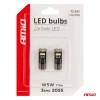 ΛΑΜΠΑΚΙΑ LED T10e W5W 12/24V 3x2055 SMD LED CAN-BUS ΛΕΥΚΟ AMIO - 2 ΤΕΜ.