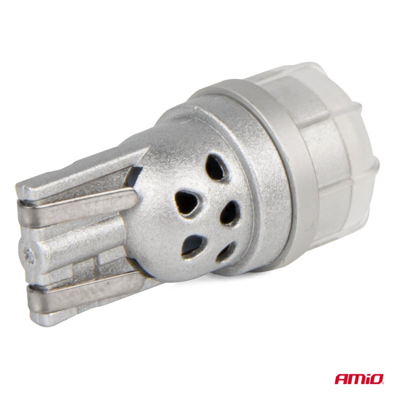 ΛΑΜΠΑΚΙΑ LED T10 W5W 12/24V 3x3020 SMD LED ΛΕΥΚΟ PURE LIGHT SERIES ΑΜΙΟ - 2 ΤΕΜ.