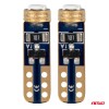 ΛΑΜΠΑΚΙΑ T5 W1W 12V 1SMD LED ΜΠΛΕ AMIO - 2 ΤΕΜ.