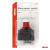 ΔΙΑΚΟΠΤΗΣ POWER-OFF ΜΠΑΤΑΡΙΑΣ ΣΕ ΒΑΣΗ 12-48V 300A  ΜΑΥΡΟ/ΚΟΚΚΙΝΟ AMIO - 1 Τεμ.