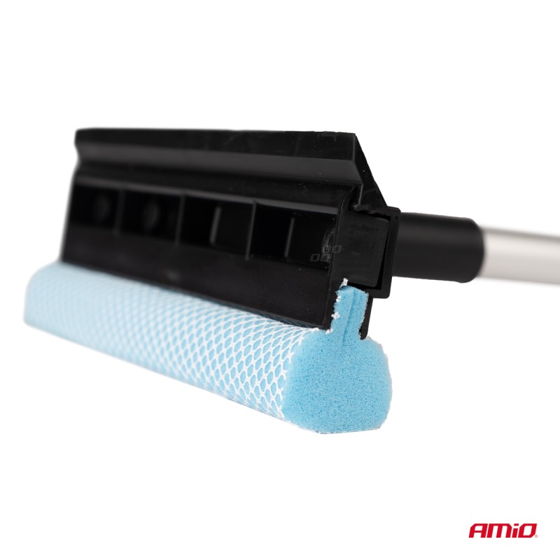 ΚΑΘΑΡΙΣΤΗΡΑΣ ΤΖΑΜΙΩΝ ΜΕ ΣΦΟΥΓΓΑΡΙ & ΚΟΝΤΑΡΙ ΑΛΟΥΜΙΝΙΟΥ ΤΗΛΕΣΚΟΠΙΚΟ 46-70cm AMIO - 1 Τεμ.