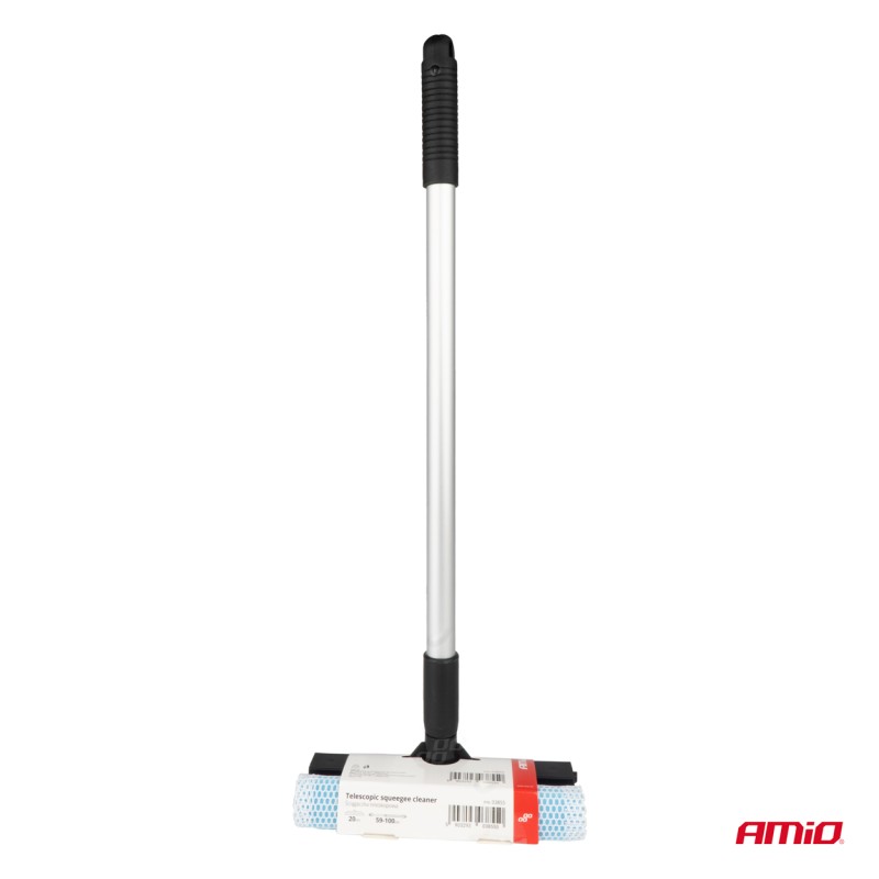 ΚΑΘΑΡΙΣΤΗΡΑΣ ΤΖΑΜΙΩΝ ΜΕ ΣΦΟΥΓΓΑΡΙ & ΚΟΝΤΑΡΙ ΑΛΟΥΜΙΝΙΟΥ ΤΗΛΕΣΚΟΠΙΚΟ 59-100cm AMIO - 1 Τεμ.