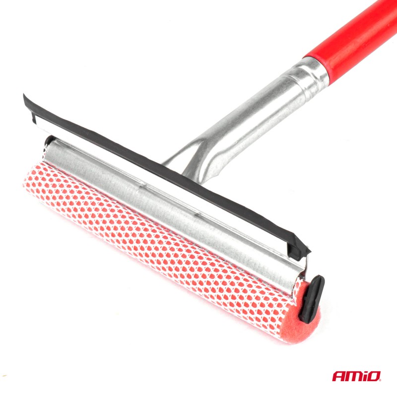 ΚΑΘΑΡΙΣΤΗΡΑΣ ΤΖΑΜΙΩΝ ΜΕ ΣΦΟΥΓΓΑΡΙ & ΚΟΝΤΑΡΙ ΑΛΟΥΜΙΝΙΟΥ 60cm AMIO - 1 Τεμ.