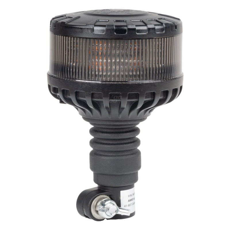 ΦΑΡΟΣ ΦΙΜΕ HEAVY DUTY W28P 12/24V 16LED ΕΛΑΣΤΙΚΟΣ ΒΙΔΩΤΟΣ ΠΟΡΤΟΚΑΛΙ Υ169mm Φ110mm AMIO - 1 τεμ.