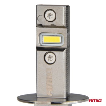 ΛΑΜΠΕΣ LED H3 12V 60W 6.000K 5.600lm +400% LED CAN-BUS HYBRID SERIES AMIO - 2 ΤΕΜ.