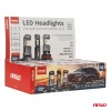 ΛΑΜΠΕΣ LED H1/H3/H4(x3)/H7(x9)/HB3/HB4 12V 60W 6.000K 5.600lm LED CAN-BUS HYBRID SERIES AMIO - ΣΕΤ 16 ΤΕΜ.
