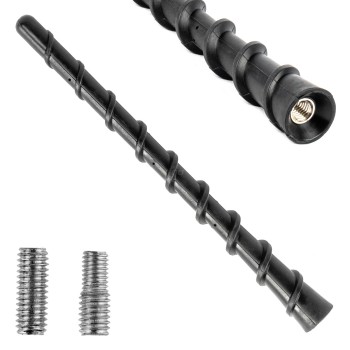 ΚΕΡΑΙΑ ΟΡΟΦΗΣ ANTM10 18cm ΜΕ 2 ΑΝΤΑΠΤΟΡΕΣ 5-6mm ΜΑΥΡΗ ΑΜΙΟ - 1 ΤΕΜ.