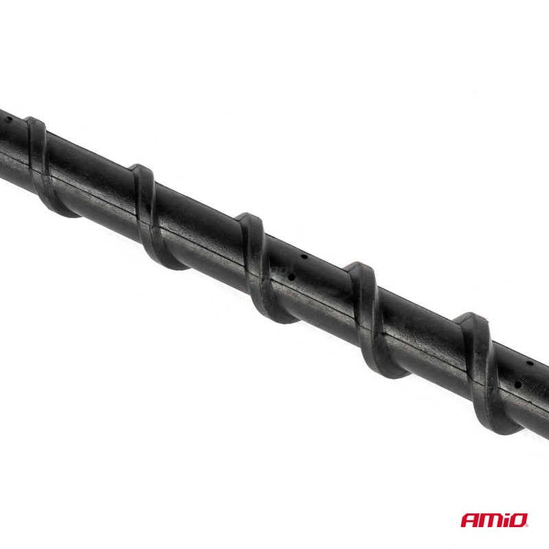 ΚΕΡΑΙΑ ΟΡΟΦΗΣ ANTM10 18cm ΜΕ 2 ΑΝΤΑΠΤΟΡΕΣ 5-6mm ΜΑΥΡΗ ΑΜΙΟ - 1 ΤΕΜ.