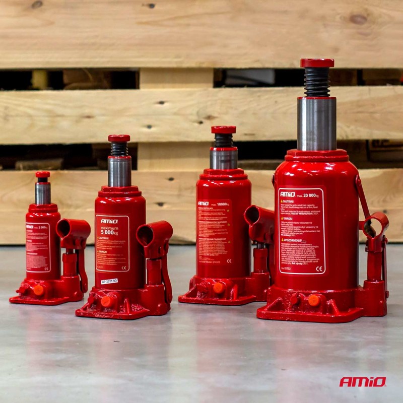 ΓΡΥΛΟΣ ΥΔΡΑΥΛΙΚΟΣ 2 ΤΟΝΩΝ (2.000kg) ΑΝΥΨΩΣΗ: 148-278mm ΜΕ ΒΑΛΙΤΣΑΚΙ AMIO - 1 τεμ.