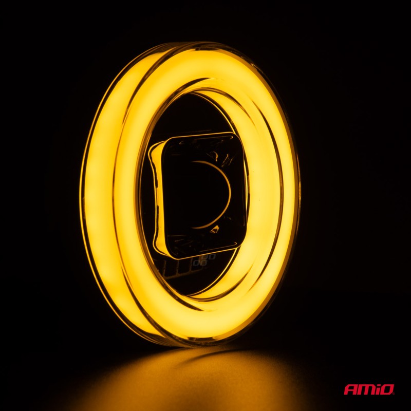 ΠΡΟΒΟΛΕΑΣ ΕΡΓΑΣΙΑΣ ΣΤΡΟΓΓΥΛΟΣ LED 45W 9-36V 8.000lm 6.500K AWL58 AMIO - 1 ΤΕΜ.